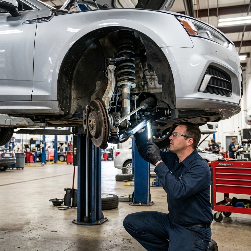 عفشة السيارة ومساعداتها: متى تعرف إنها تبي تغيير؟