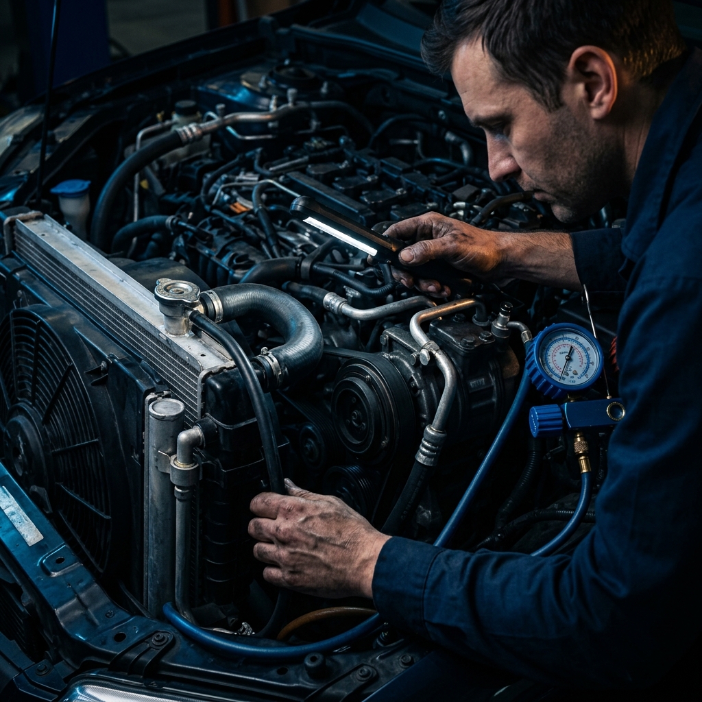 نظام التبريد وملحقاته