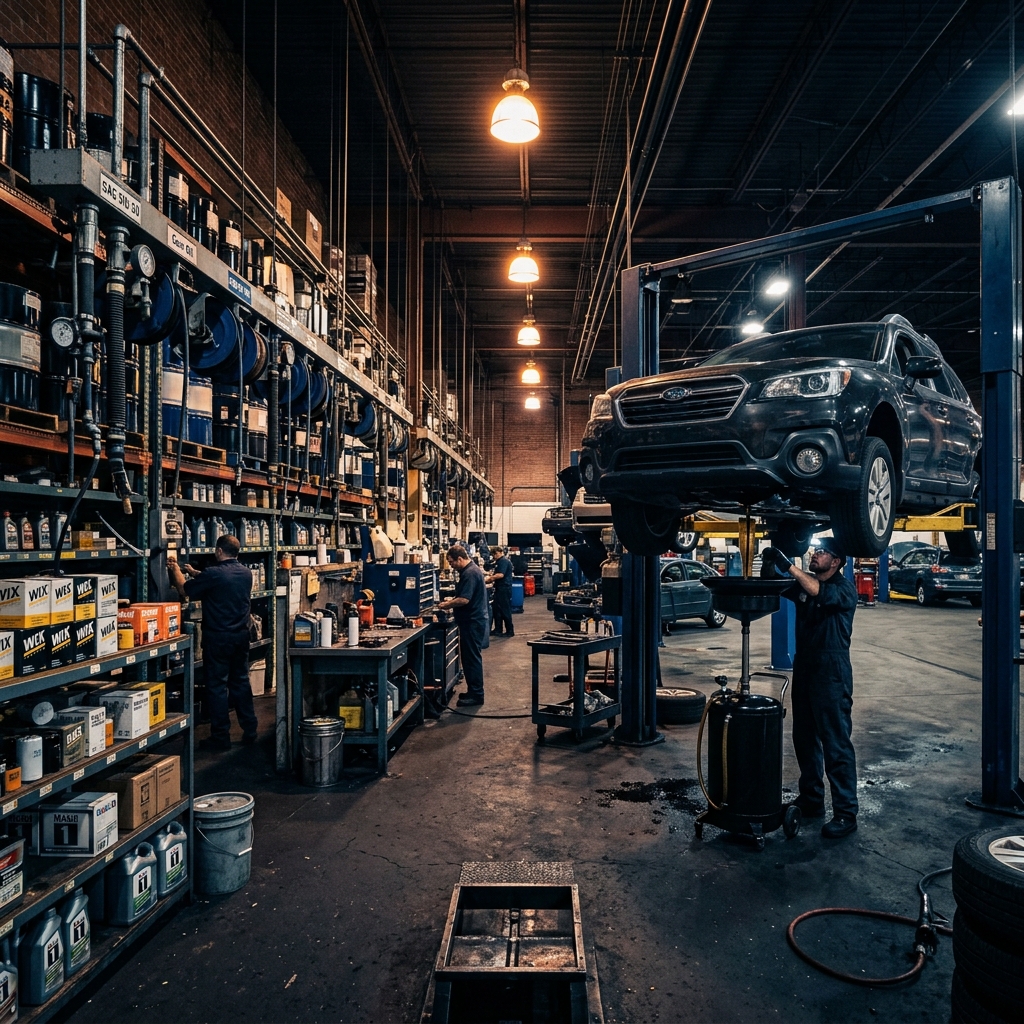 نظام الزيت وملحقاته